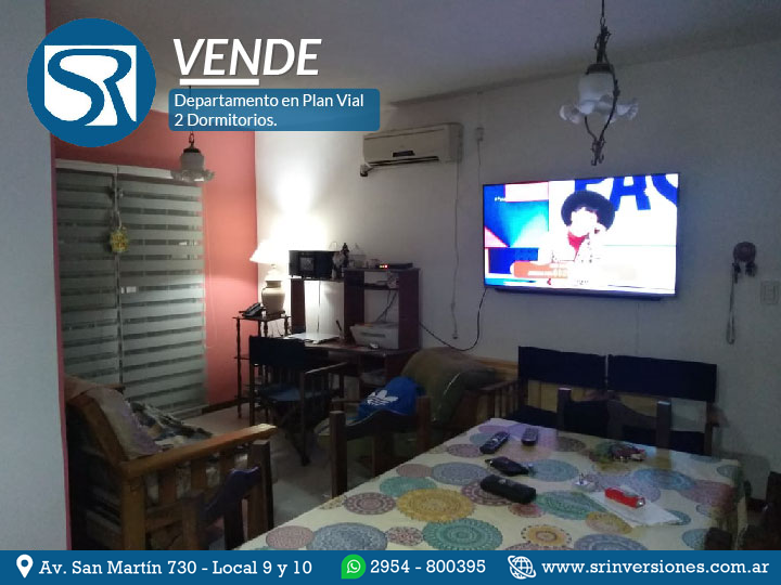 VENDE: DEPARTAMENTO EN BLANCO ENCALADA SUR 100 &#8211; PLAN VIAL
