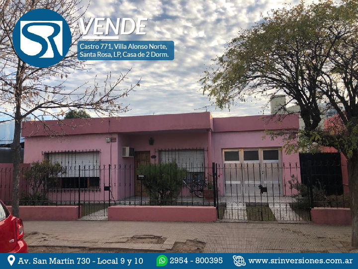 VENDE: CASA EN CASTRO N° 771 &#8211; VILLA ALONSO NORTE